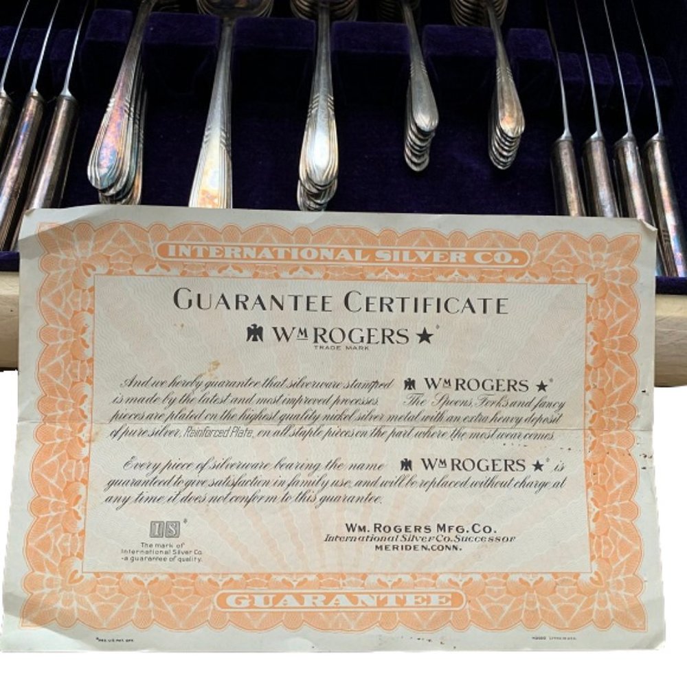 William Rogers Jubilee Silverplate. Ca 1935/1936